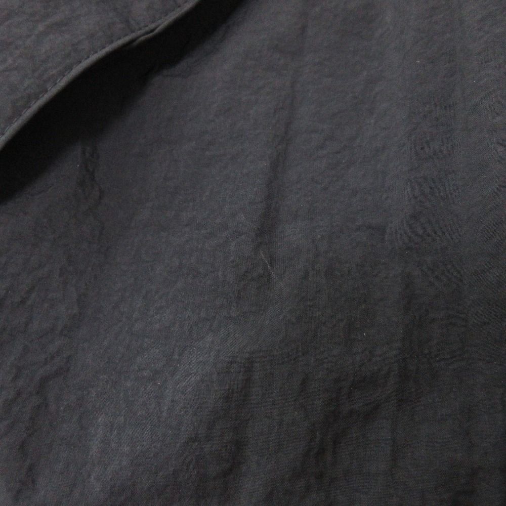 24SS theory luxe セオリーリュクス LIGTH TAFFETA FLINTZ ナイロン ロングコート サイズ38 ネイビー レディース 古着 GULLKHAN_COM