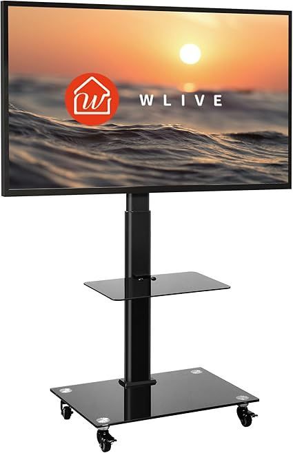 【在庫処分】WLIVE テレビスタンド 壁寄せテレビスタンド 30～65インチ対応 キャスター付き 壁寄せ VESA規格 横100-600mm 縦100-400mm tvスタンド 液晶TVスタンド キャスター 自立式 省スペース 伸縮 
