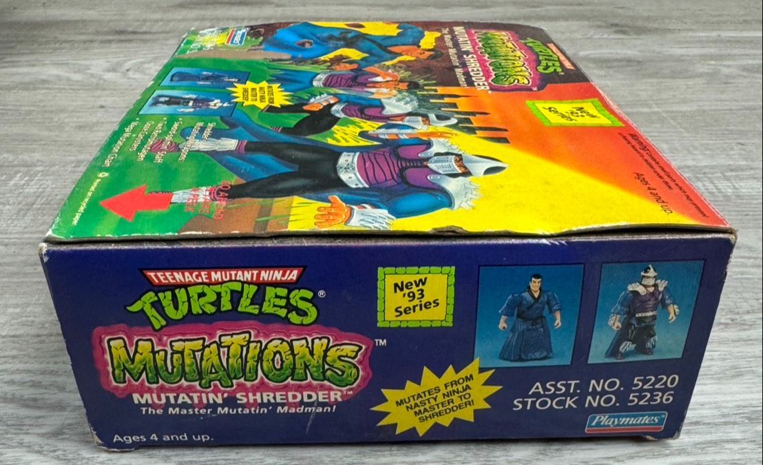 ミュータントタートルズ シュレッダー タカラ フィギュア Playmates