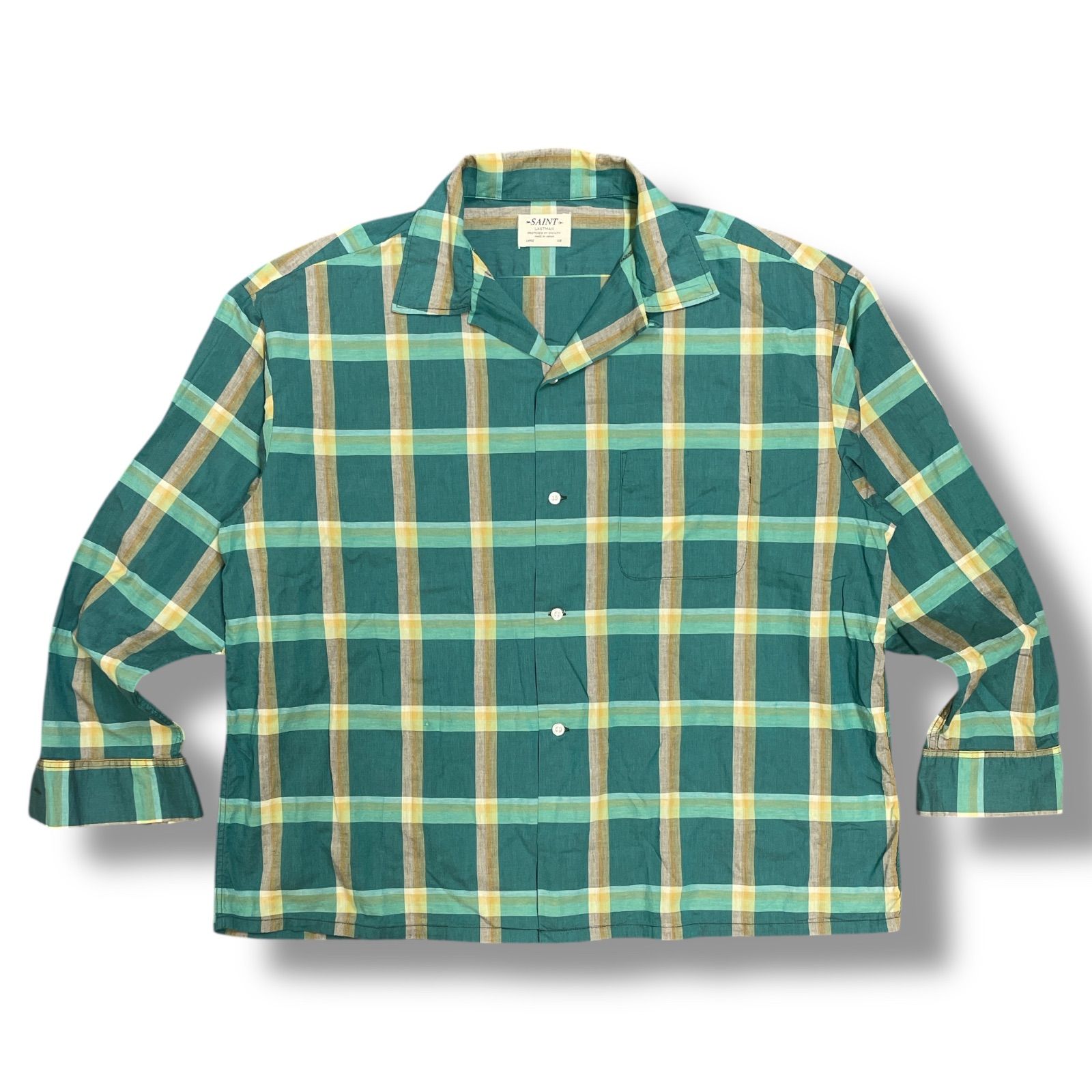 siiilon シーロン　チェックシャツ　25SS SAINT MICHAEL(セントマイケル) 「FRANNEL SHIRT」フランセル