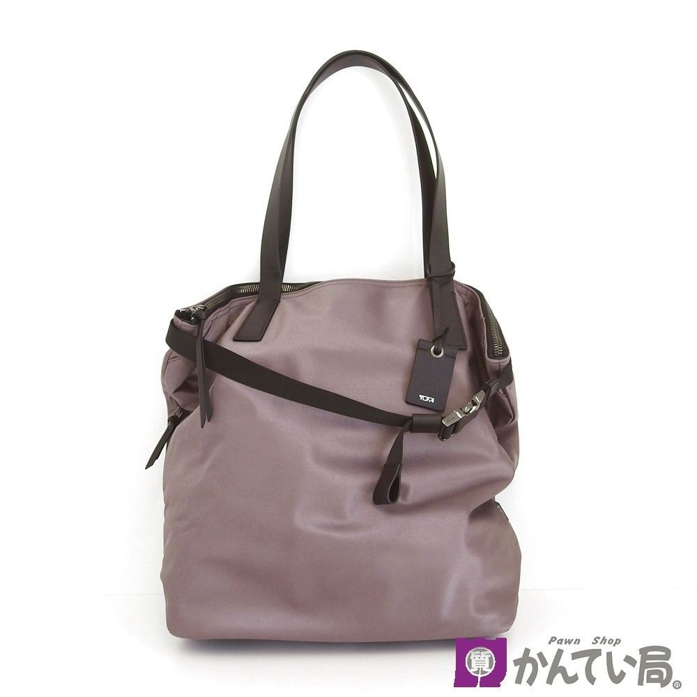 TUMI トゥミ 834402 ホープ トートバッグ メタル金具 レザー×ナイロン 