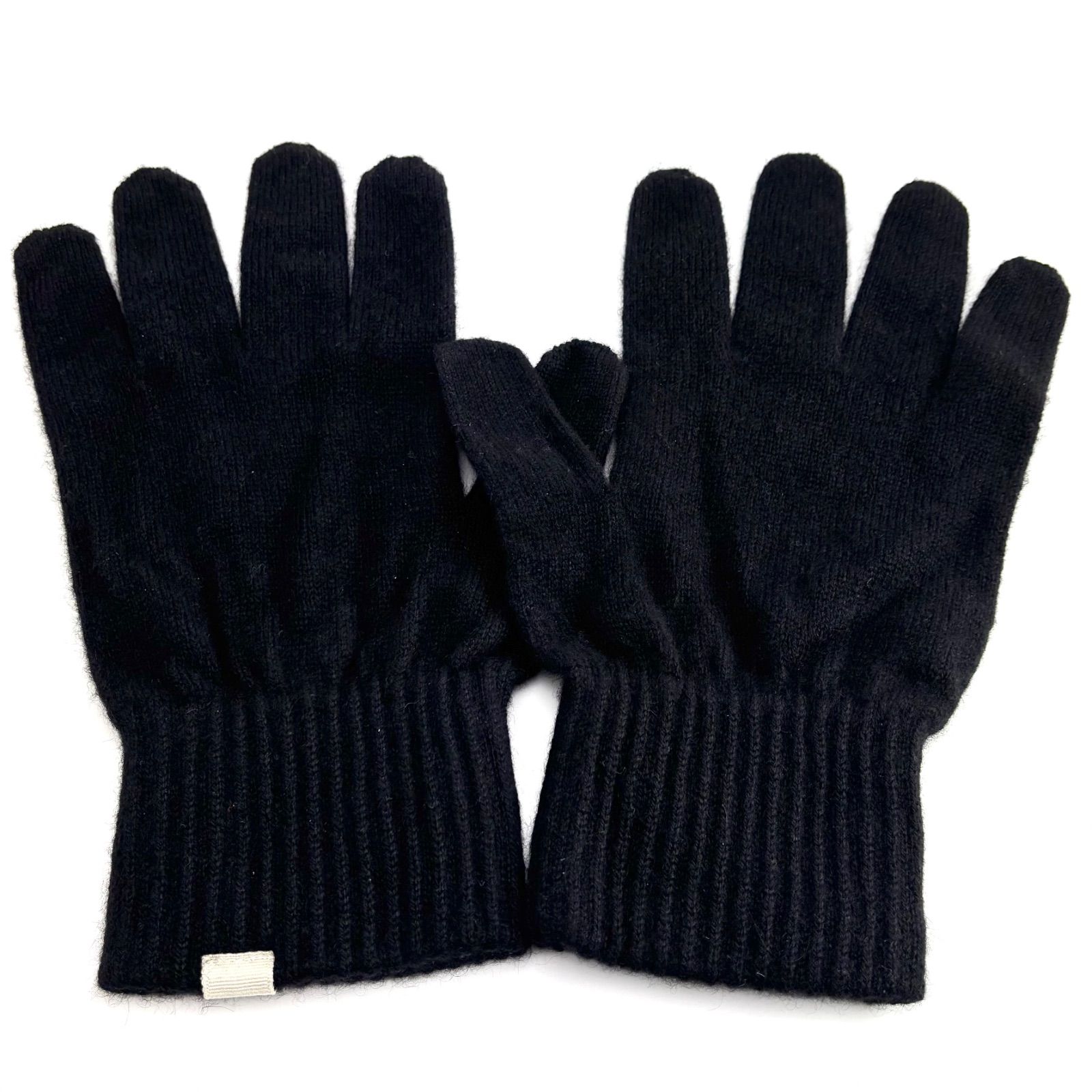 新品未使用 OVY 100% CASHMERE GLOVES カシミヤ 手袋 極美品 OVY 100% CASHMERE GLOVES BLACK オヴィー カシミヤ グローブ