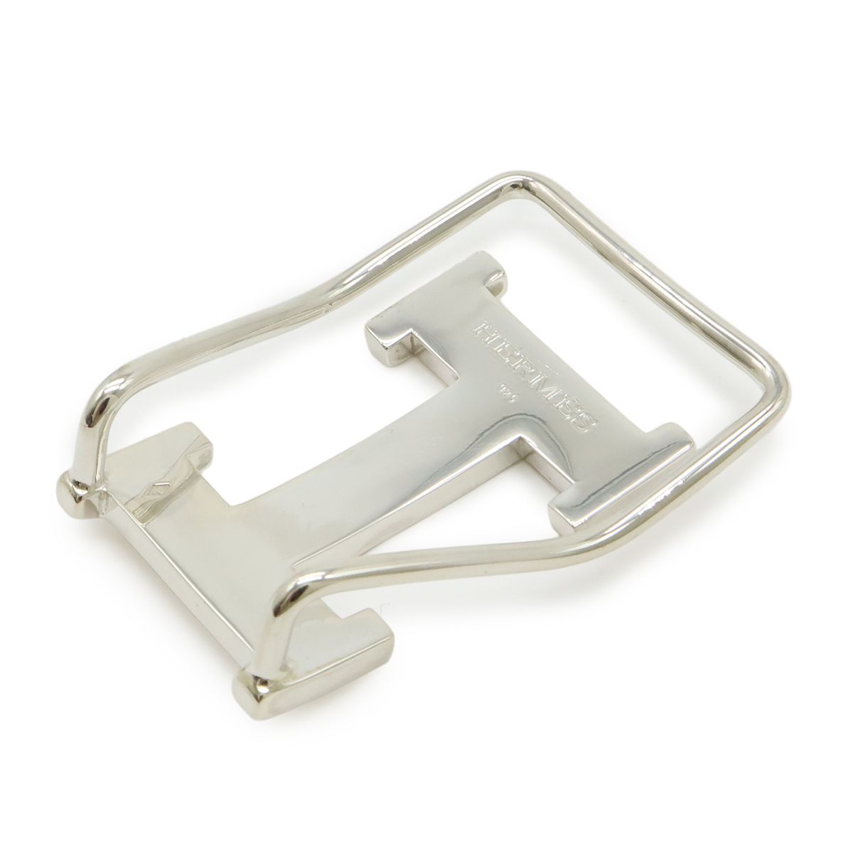 HERMES Hロゴ コンスタンス マネークリップ ビル925 クロームシルバー