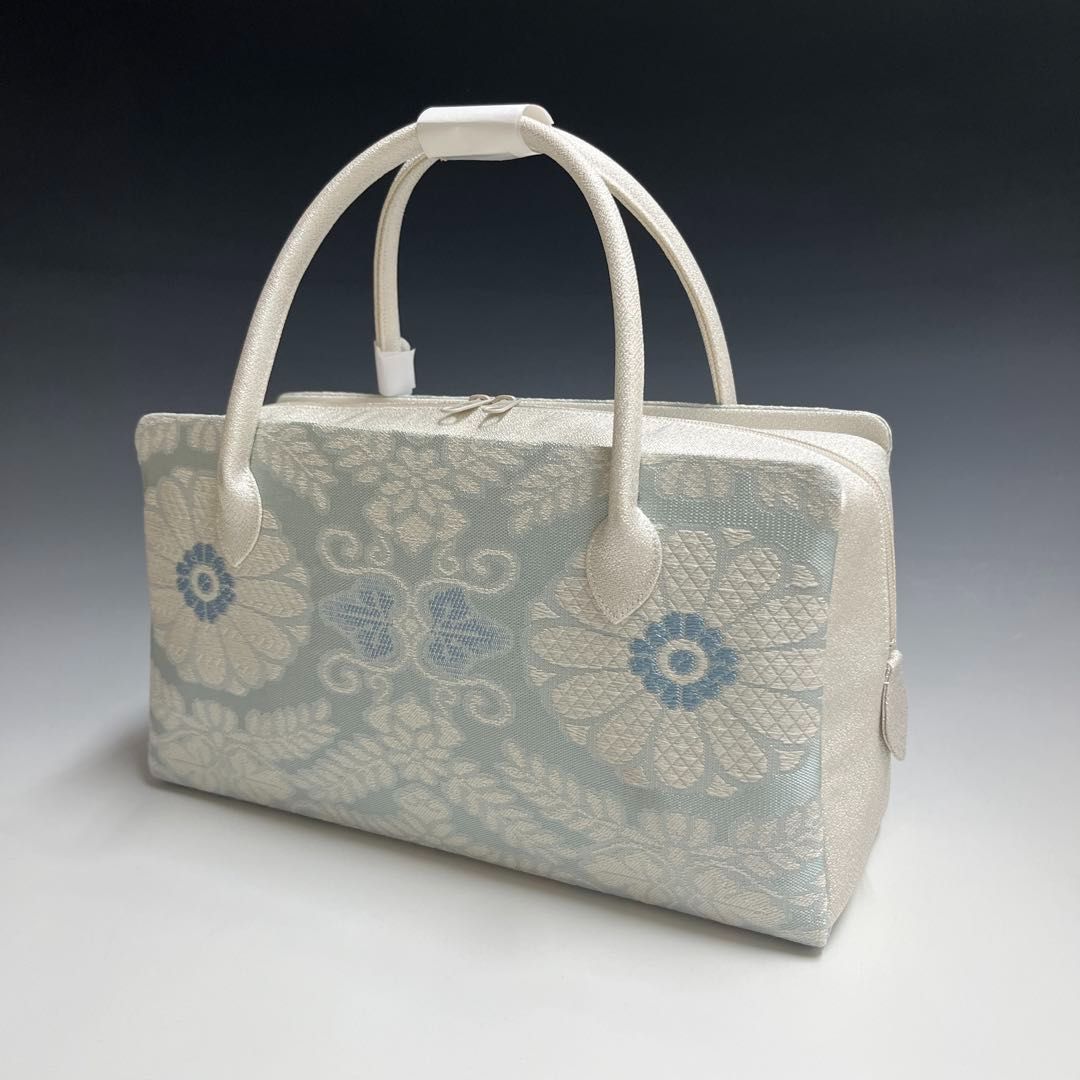 正絹経(たてにしき)利休和装バッグ 正絹系錦(たてにしき)利休和装バッグ 正絹経錦(たてにしき)利休和装