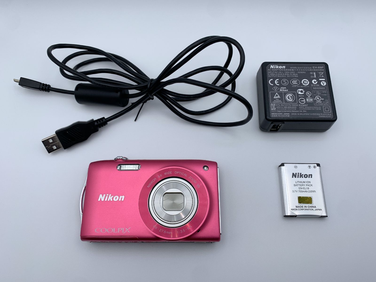 返品保証】【美品】ニコン Nikon Coolpix S3300 ピンク デジカメ 返品保証】【美品】ニコン Nikon Coolpix S3300 ピンク デジカメ