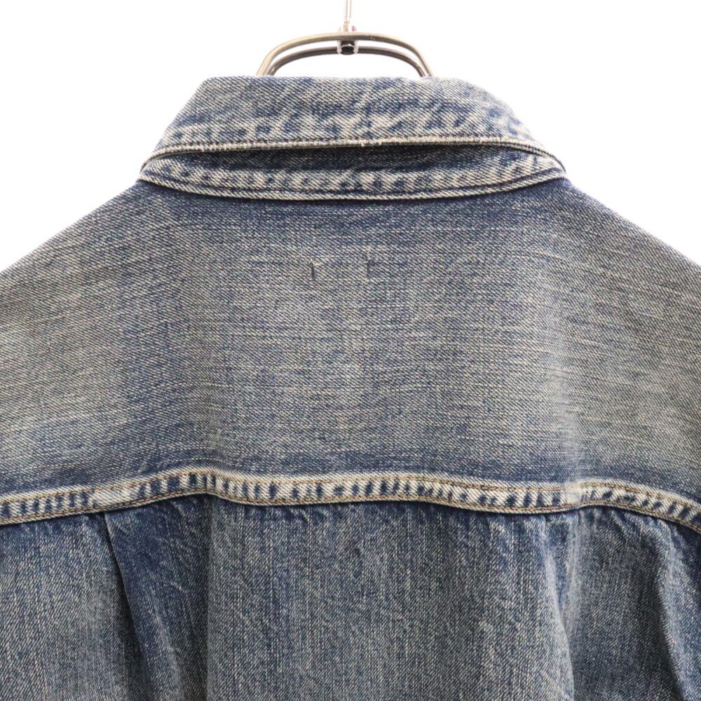 SEQUEL (シークエル) × FRAGMENT DESIGN 2nd TYPE DENIM JACKET フラグメント セカンドタイプ  デニムジャケット インディゴ SQ-21SS-JK-01 - メルカリ