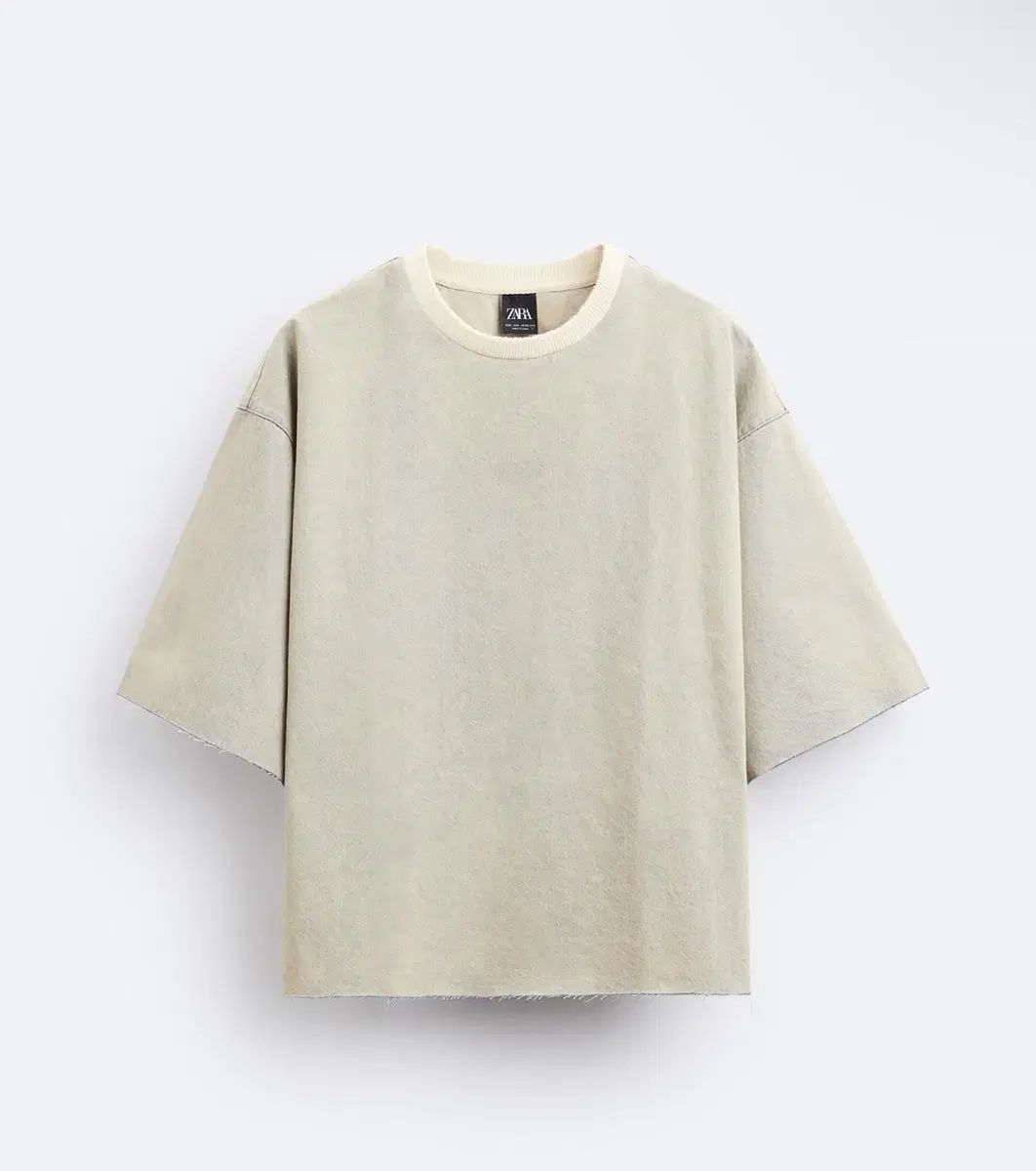ZARA クロム デニム スウェットシャツ L
