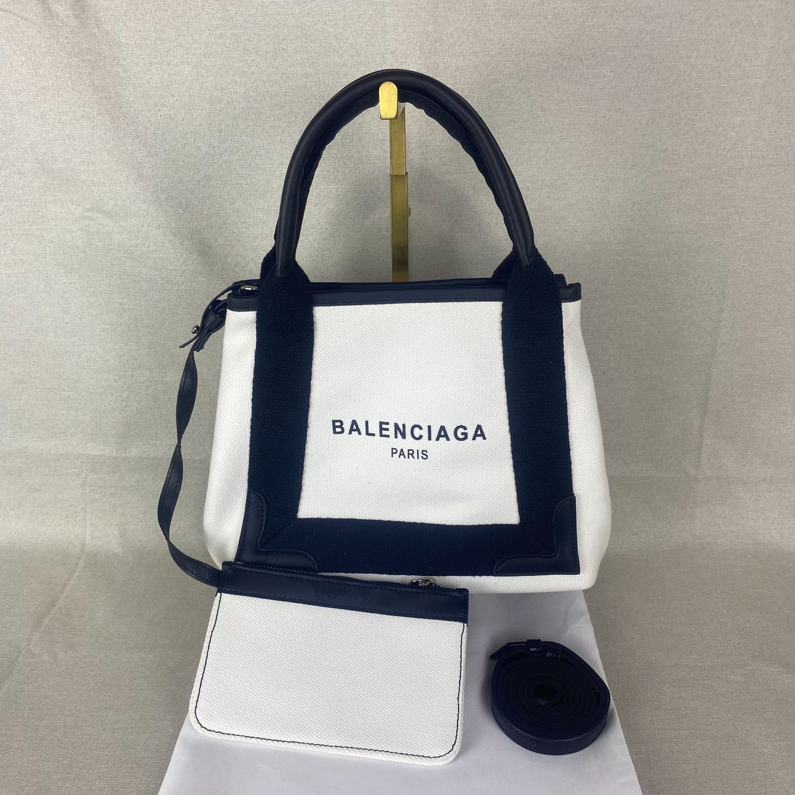 BALENCIAGA バレンシアガ キャンバス トートバッグ XS 未使用 - メルカリ