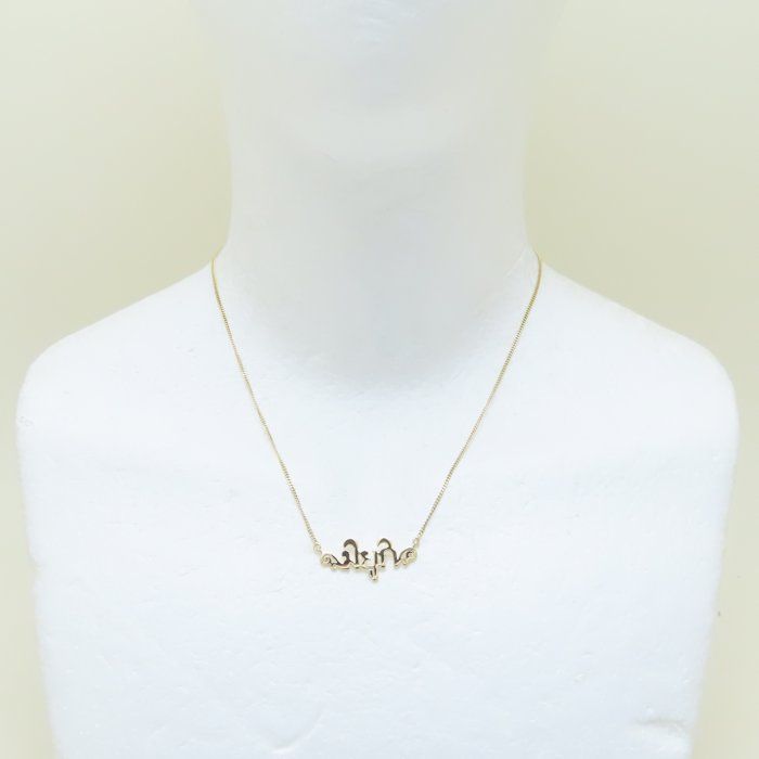 UNOAERRE ウノアエレ デザイン ネックレス K18YG イエローゴールド  