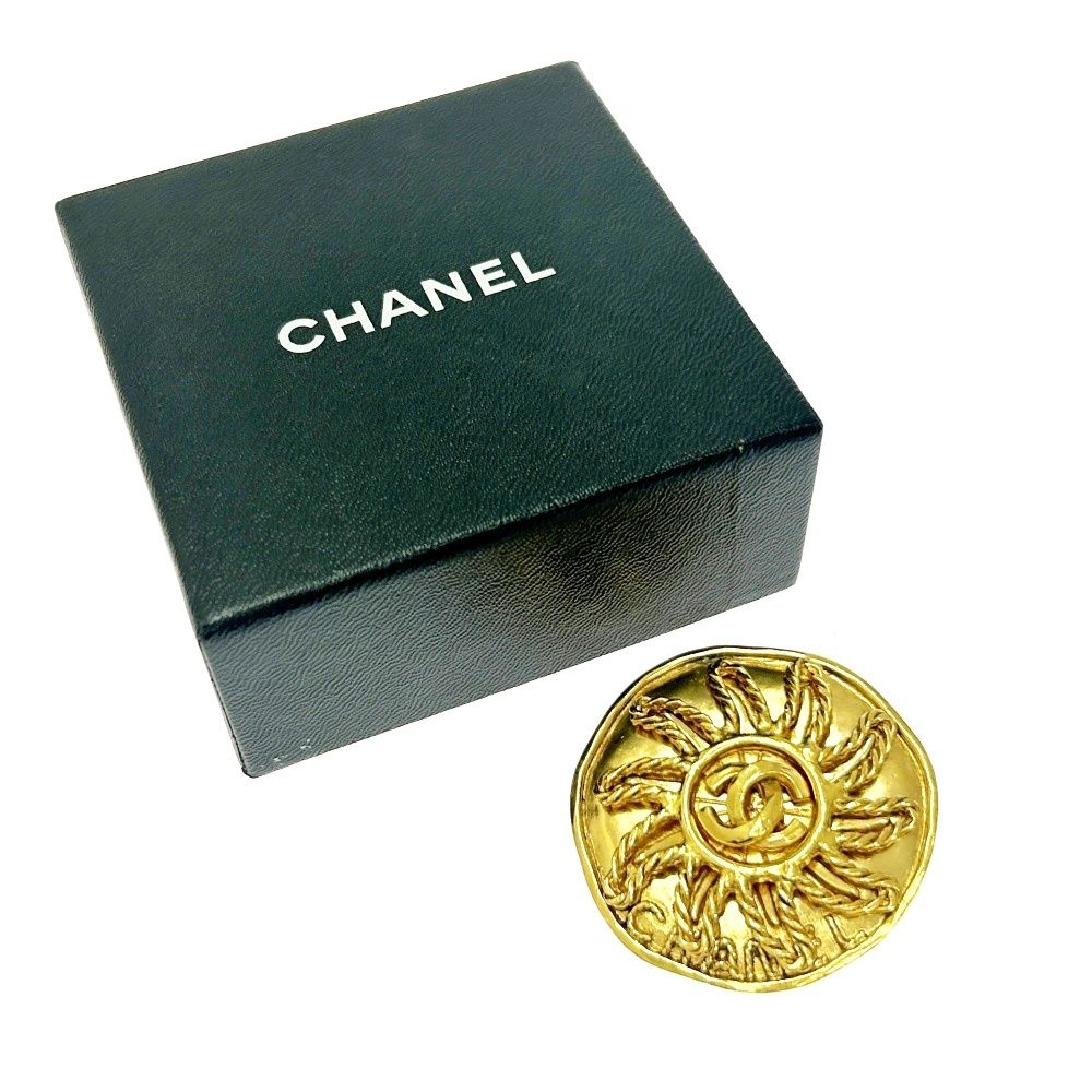 訳あってお買い得！30～80％OFF 中古】【箱付き】 太陽 ココマーク 94A GP シャネル CHANEL アクセサリー