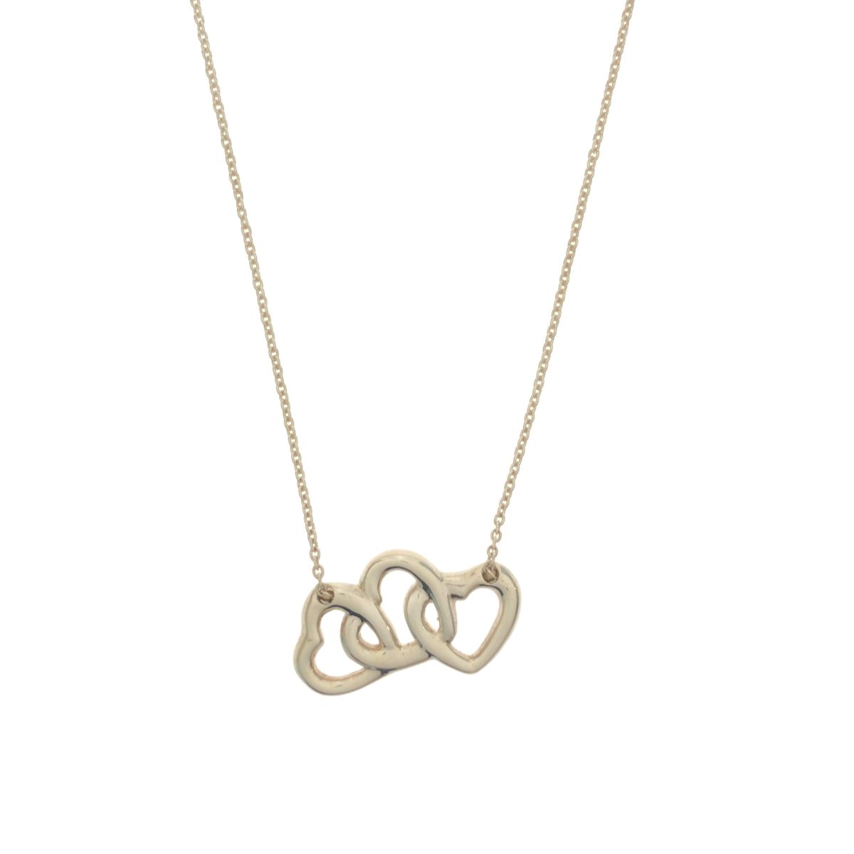 ティファニー TIFFANY ＆ Co. トリプルハート ネックレス