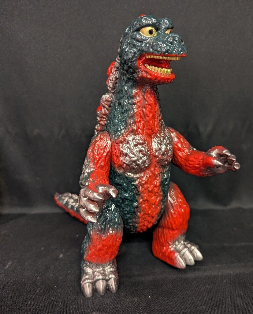 バンダイナムコ 復刻版ポピーグレートザウルス ゴジラ レッド