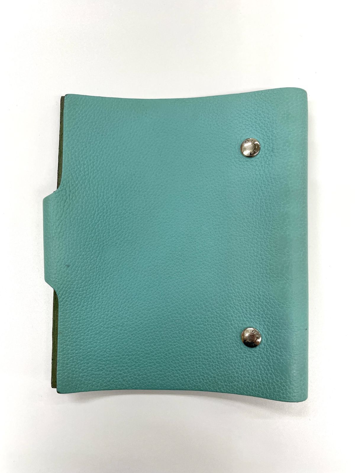 HERMES 手帳　ブルー　ユリス HERMES エルメス 手帳 レディース /ユリスPM ブルー 中古