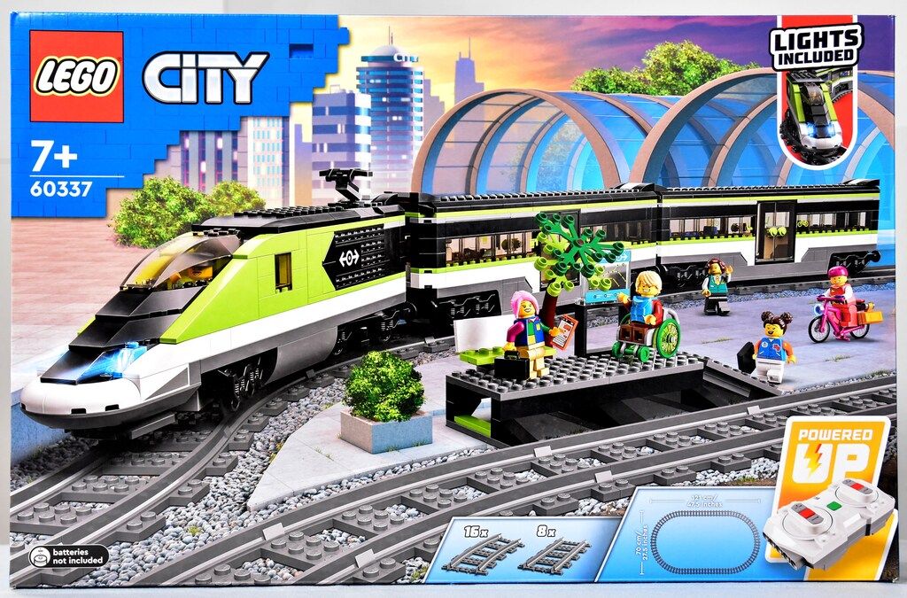 LEGO BUILDING TOY 60337 EXPRESS PASSENGER TRAIN 60337