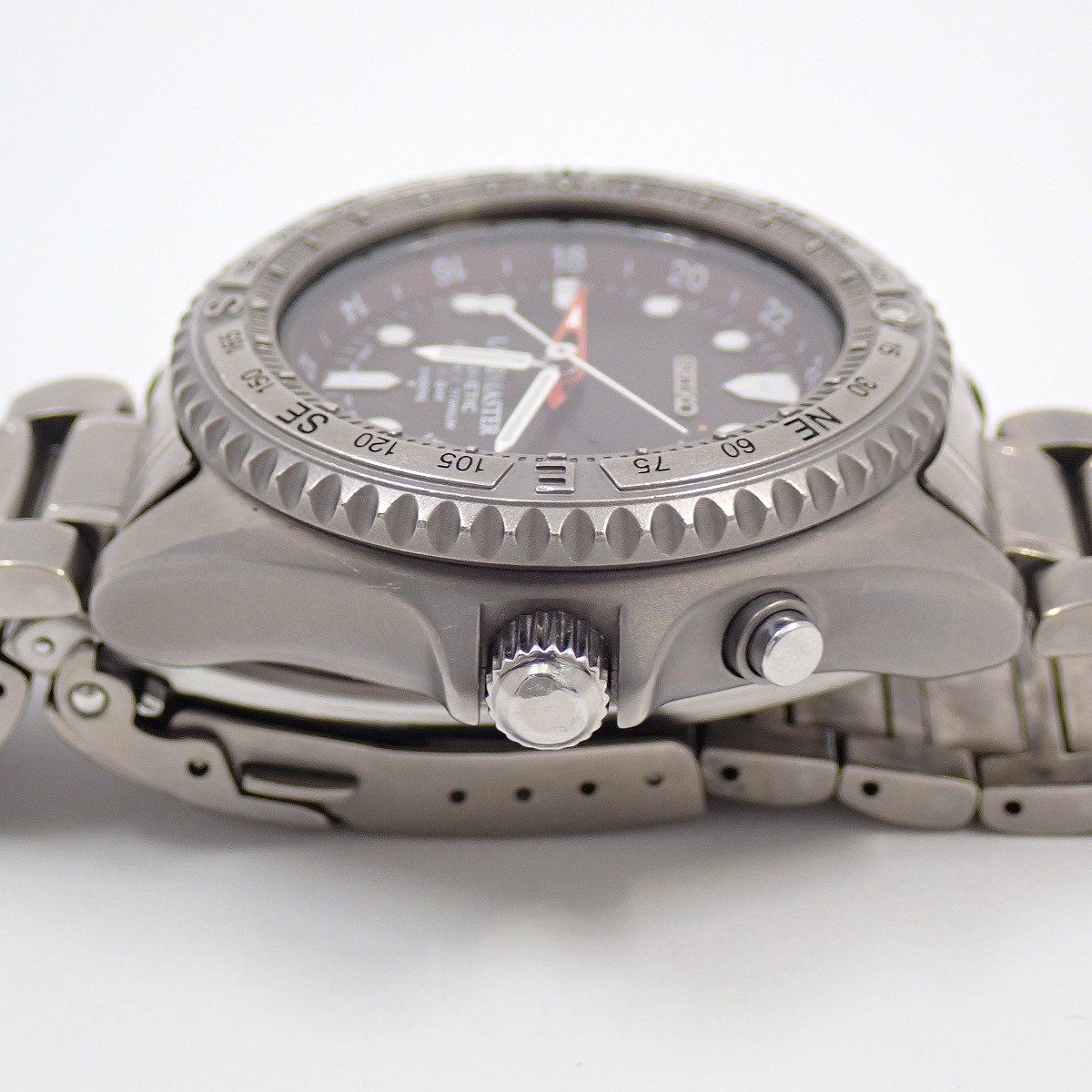 稼働品】SEIKO セイコー ランドマスター キネティック メンズ