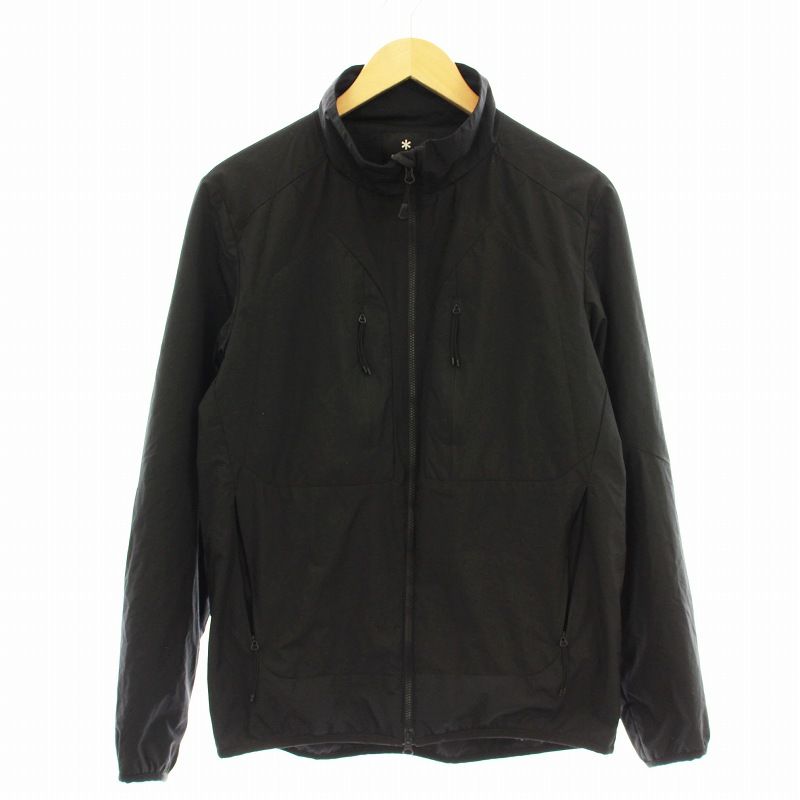 スノーピーク snow peak 2L Octa Jacket1500 オクタ ジャケット ナイロン ジップアップ S 黒 ブラック | G