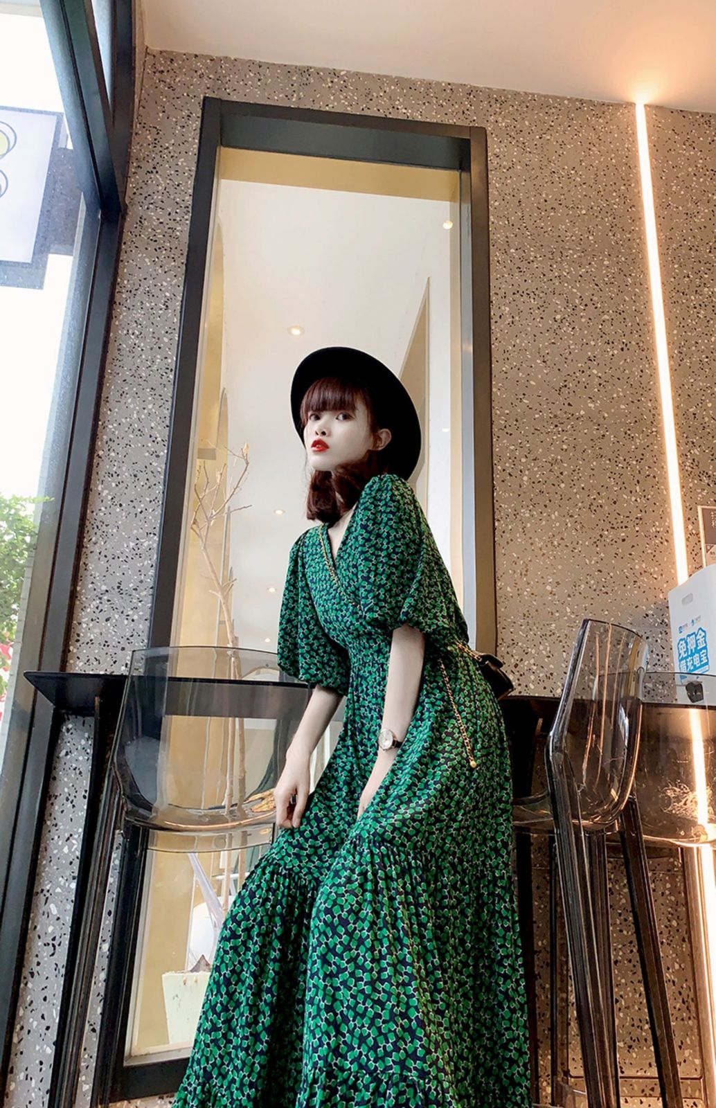 Sugar ロングドレス 【SETTAN/セッタン】 sugar Settann 透け感ロング