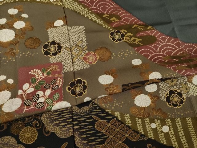 平和屋着物○ファッションデザイナー 花井幸子 訪問着 駒刺繍