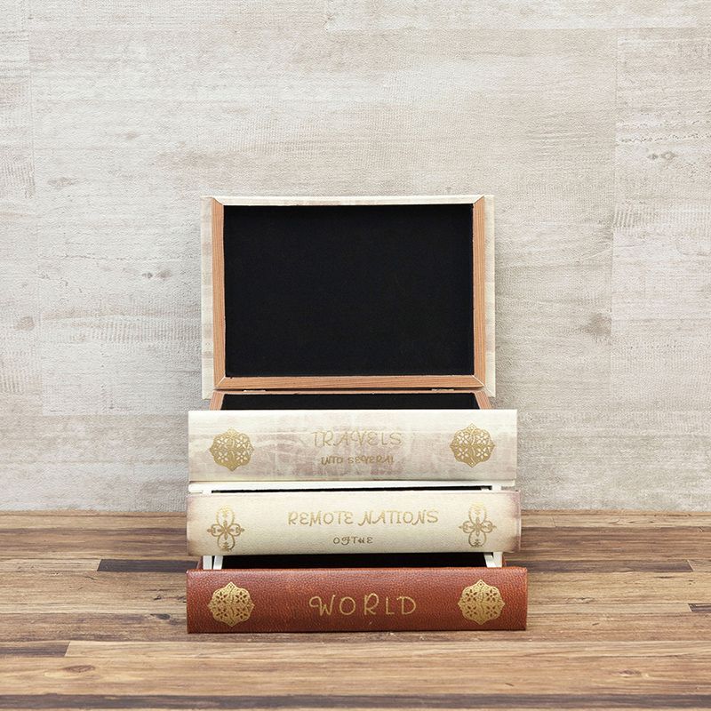 シークレットブックボックス 小物入れ 3段 ガリバー LDR03LT シークレットブックボックス 小物入れ 3段 ガリバー LDR03LT