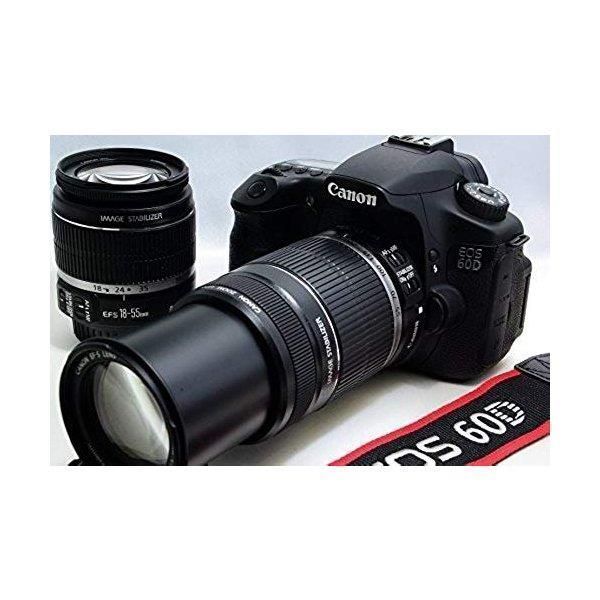 キヤノン Canon EOS 60D ダブルズームキット EF-S18-55ｍｍ/EF-S55 