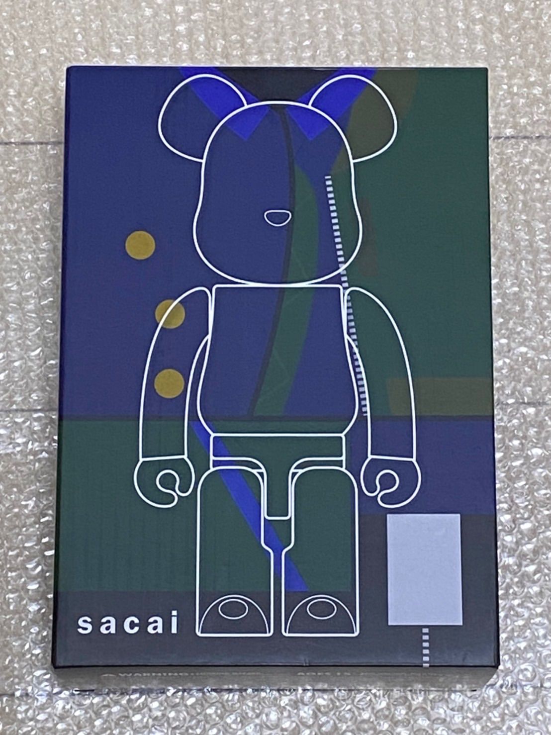 MEDICOM TOY - BE@RBRICK sacai 2018AW 100％ &amp; 400％ 未開封新品 sacai × BE@RBRICK 100% & 400%／1000%｜MEDICOM TOY - Web