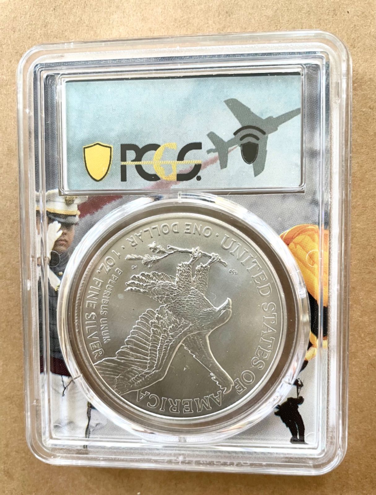 イーグル銀貨 2021年 PCGS MS70 friststrike-