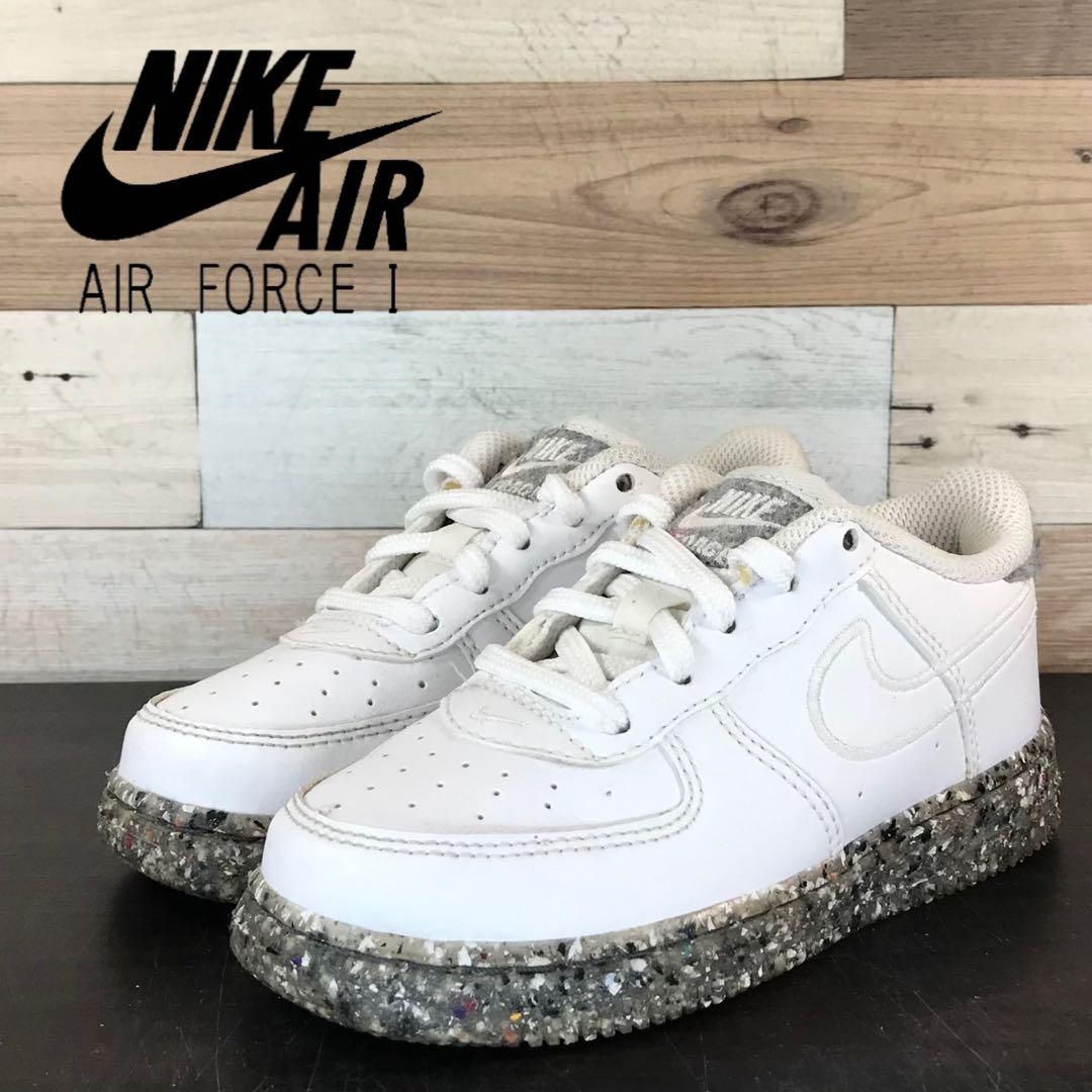 NIKE AIR FORCE 1 TD ナイキ エア フォース 1 TD リサイクル ウール パック ホワイト 15cm U08435 DB4587-100