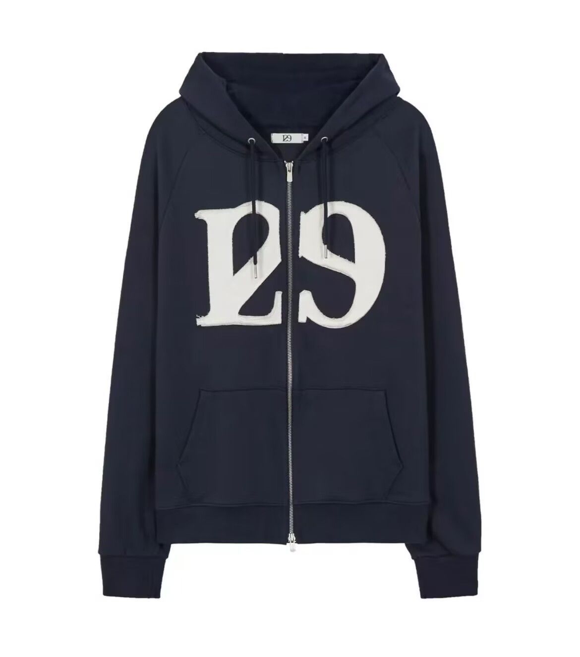 韓国 ファッションILLIGO イリゴ パーカー129 LOGO PATCH HOODIE