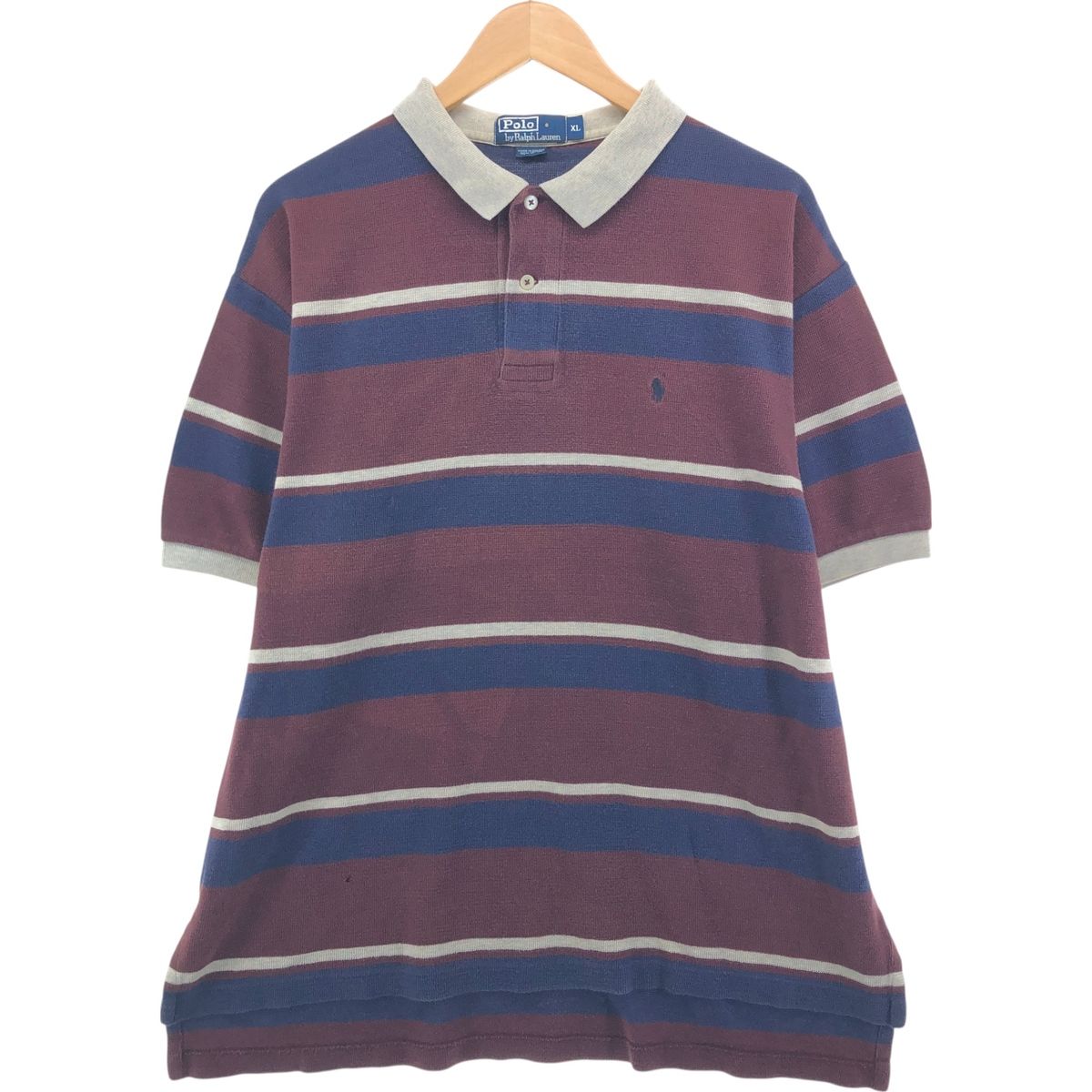 ポロスポーツ　ラルフローレン　半袖ポロシャツ　マルチカラー　美品　Ralph 1293_1_expand.jpg