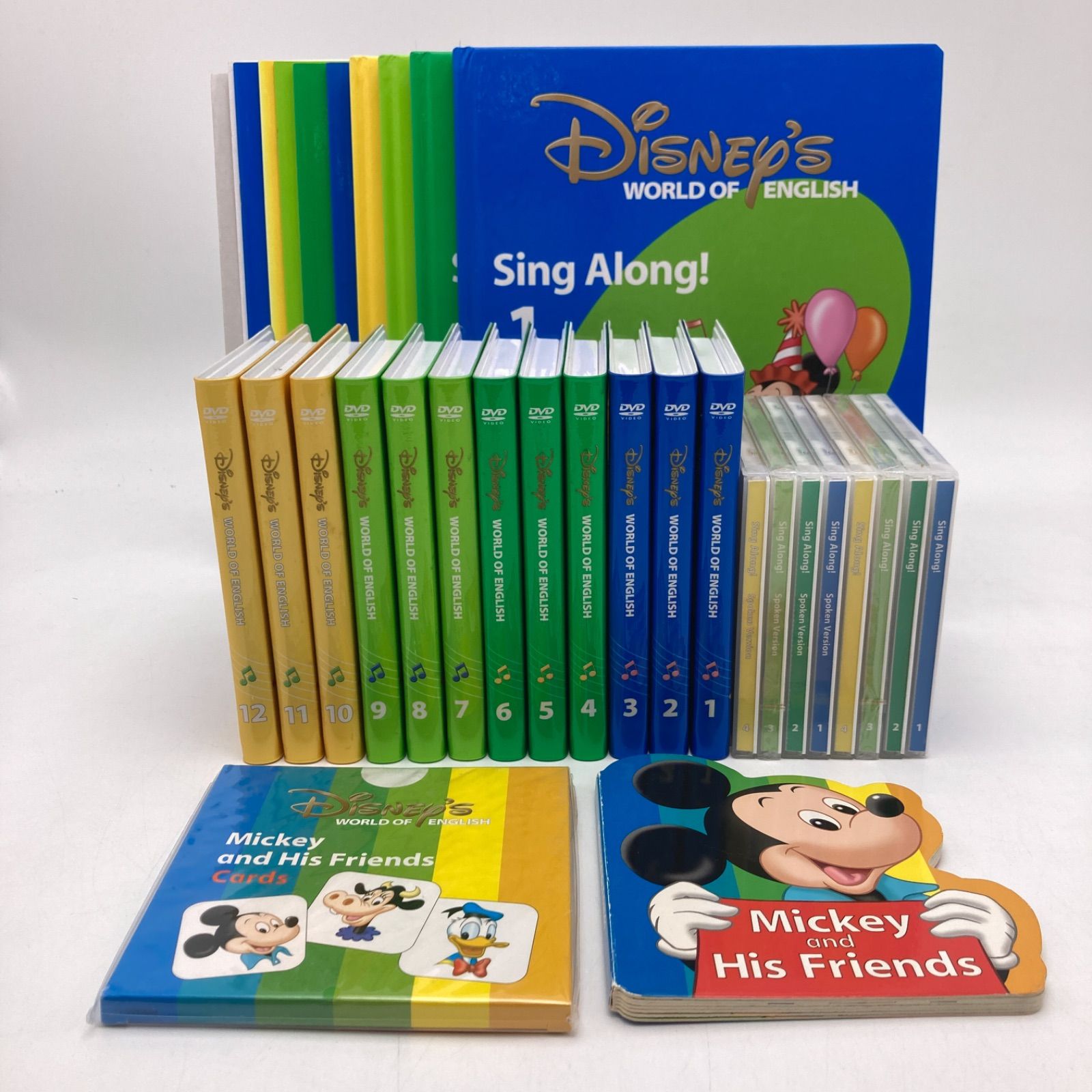 2017年購入 シングアロングセット 新子役 DVD12枚 絵本&CD 字幕あり