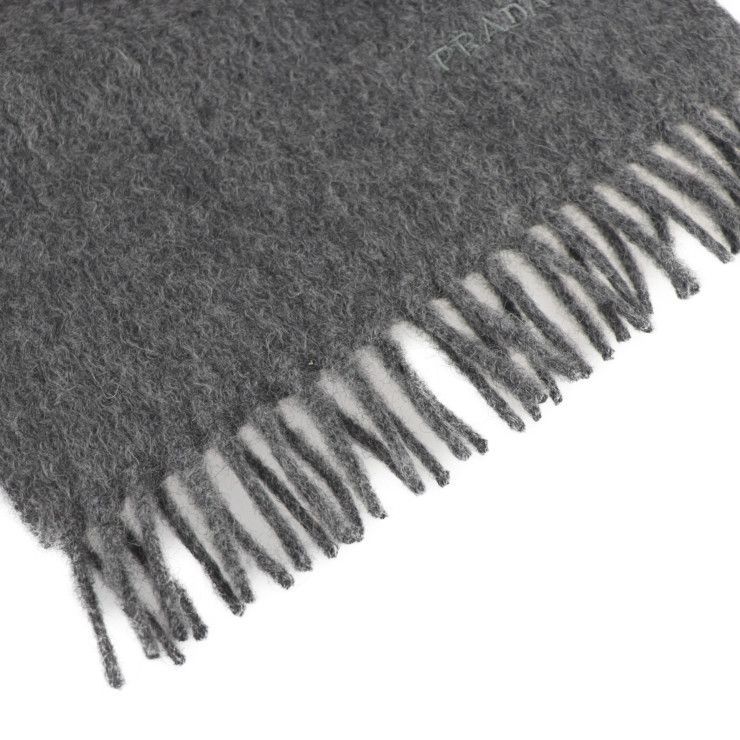 PRADA プラダ マフラー USC182 カシミア50％ ウール50％ ARDESIA