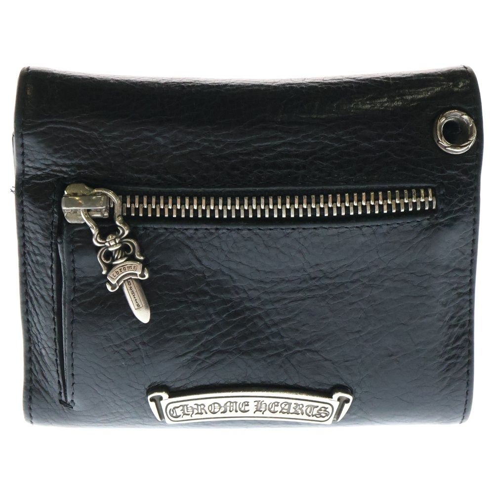 クロムハーツ　WAVE MINI ウォレット　chrome hearts 財布 CHROME HEARTS(クロムハーツ) WAVE MINI ウェーブミニ レザー