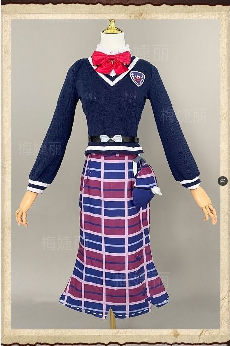 派手な 完全再現 第五人格 トイメーカー 象牙塔 コスチューム フルセット 10点付属 コスプレ 衣装 仮装 イベント 撮影会用 ゲーム 着せ替え スカート セーラー服 セット レディース S 【全品送料無料】