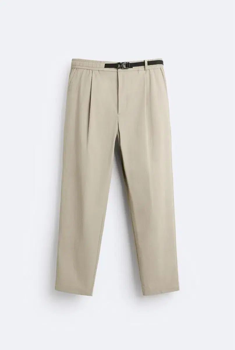 S ZARA(ザラ) ハイテク ベルト付きパンツ