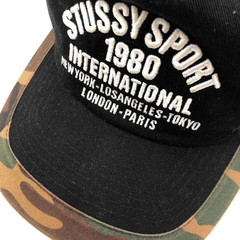 中古品】STUSSY ステューシー TRUCKER INTERNATIONAL SNAPBACK