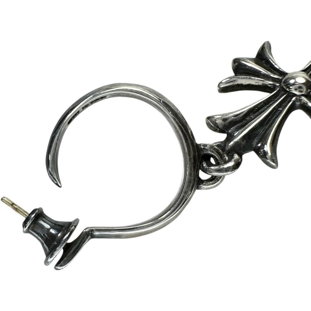 CHROME HEARTS/クロムハーツ】ピアス タイニー CHクロスフープ
