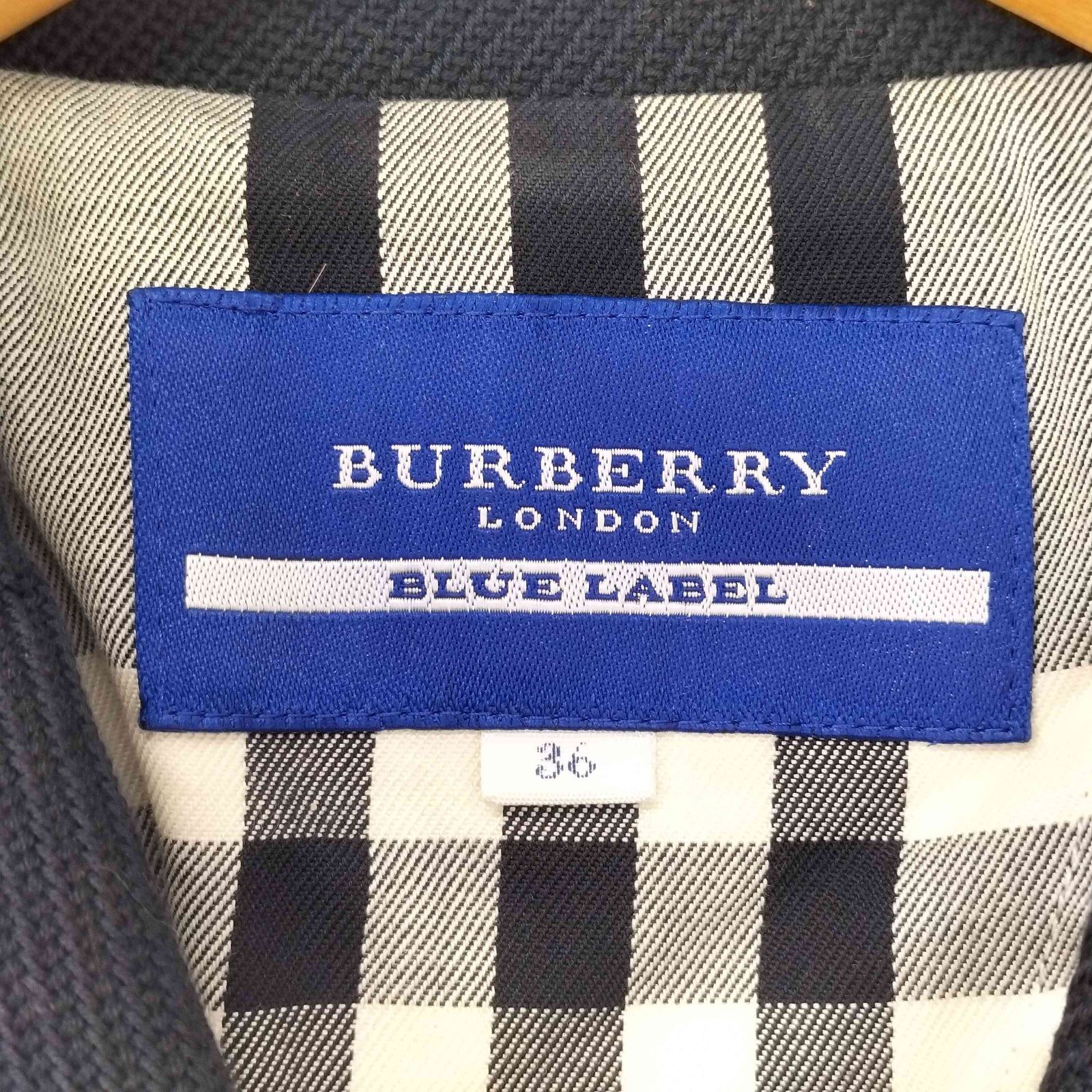 バーバリーブルーレーベル BURBERRY BLUE LABEL 裏地ノヴァチェック