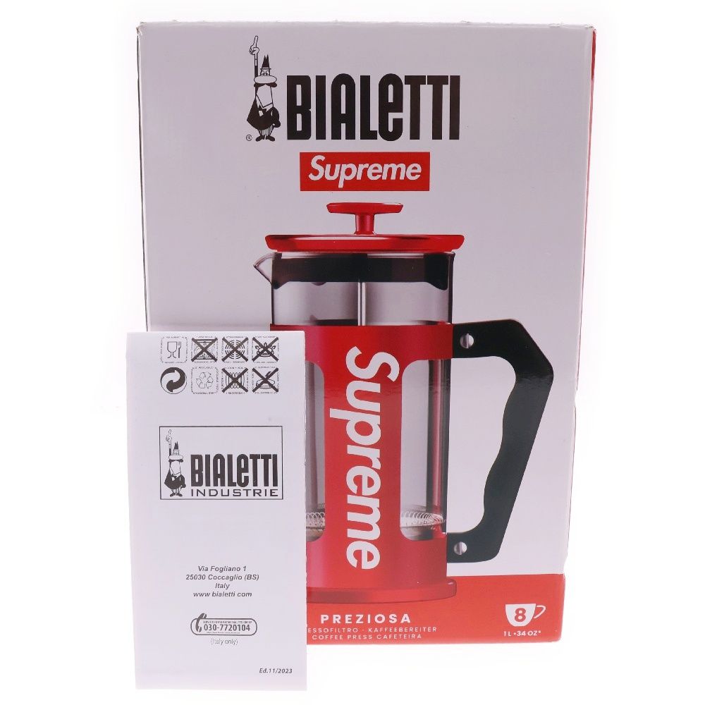 SUPREME (シュプリーム) 24SS ×Bialetti 8Cup French Press 