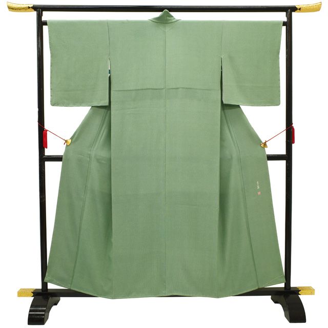 中古】 すごい値！ 江戸小紋 リサイクル 着物 正絹 袷 砂川健一