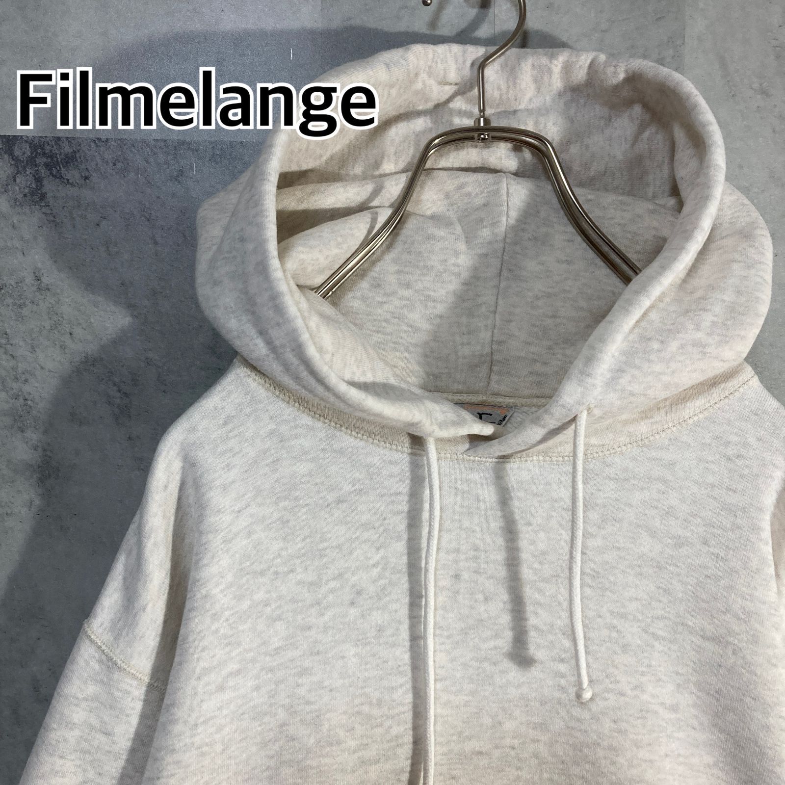 フィルメランジェ filmelange jude カシミア 100% パーカー ブランド古着】JUDE カシミヤ ジップアップ パーカー（パーカー