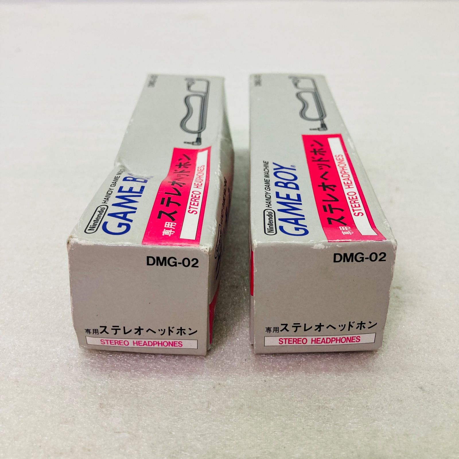 箱付き】【2個セット】Nintendo GAME BOY 専用ステレオヘッドホン DMG