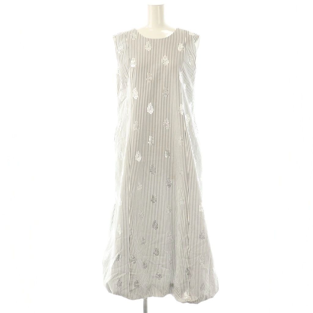 ne Quittez pas Poplin Foil ロングワンピース NE QUITTEZ PAS! ヌキテパ パネルドレス ワンピース COTTON
