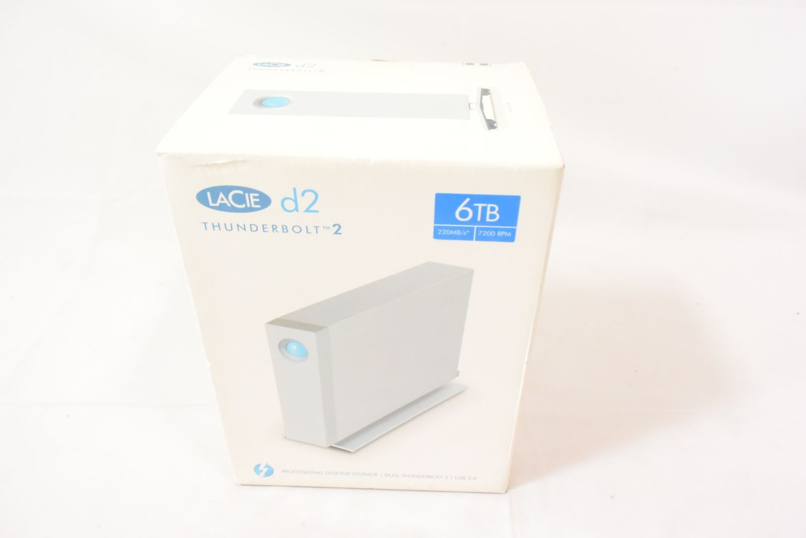 エレコム ELECOM LaCie D2 Thunderbolt2 外付けHDD 6TB LCH-D2F060TB2UG
