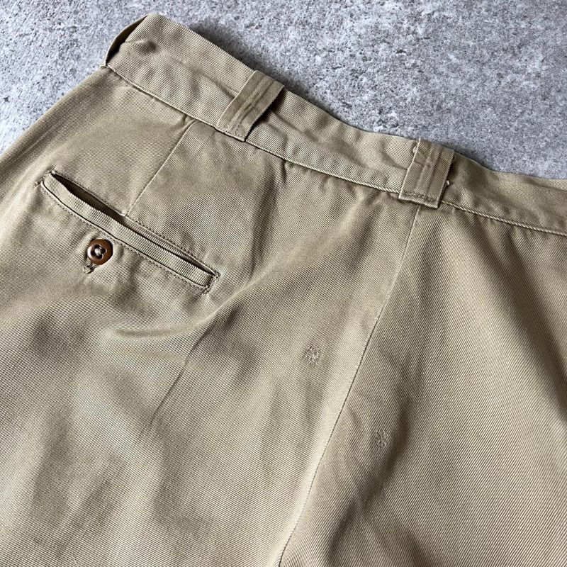 50’s 34 【実物】us army アーミーチノ 50s u.s.army チノ パンツ ヴィンテージ USA製 アメリカ軍 50's