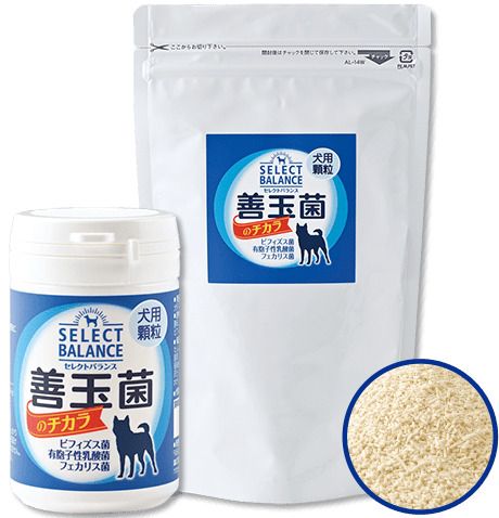 同梱不可 24個セット セレクトバランス 善玉菌のチカラ 犬用 顆粒 45g
