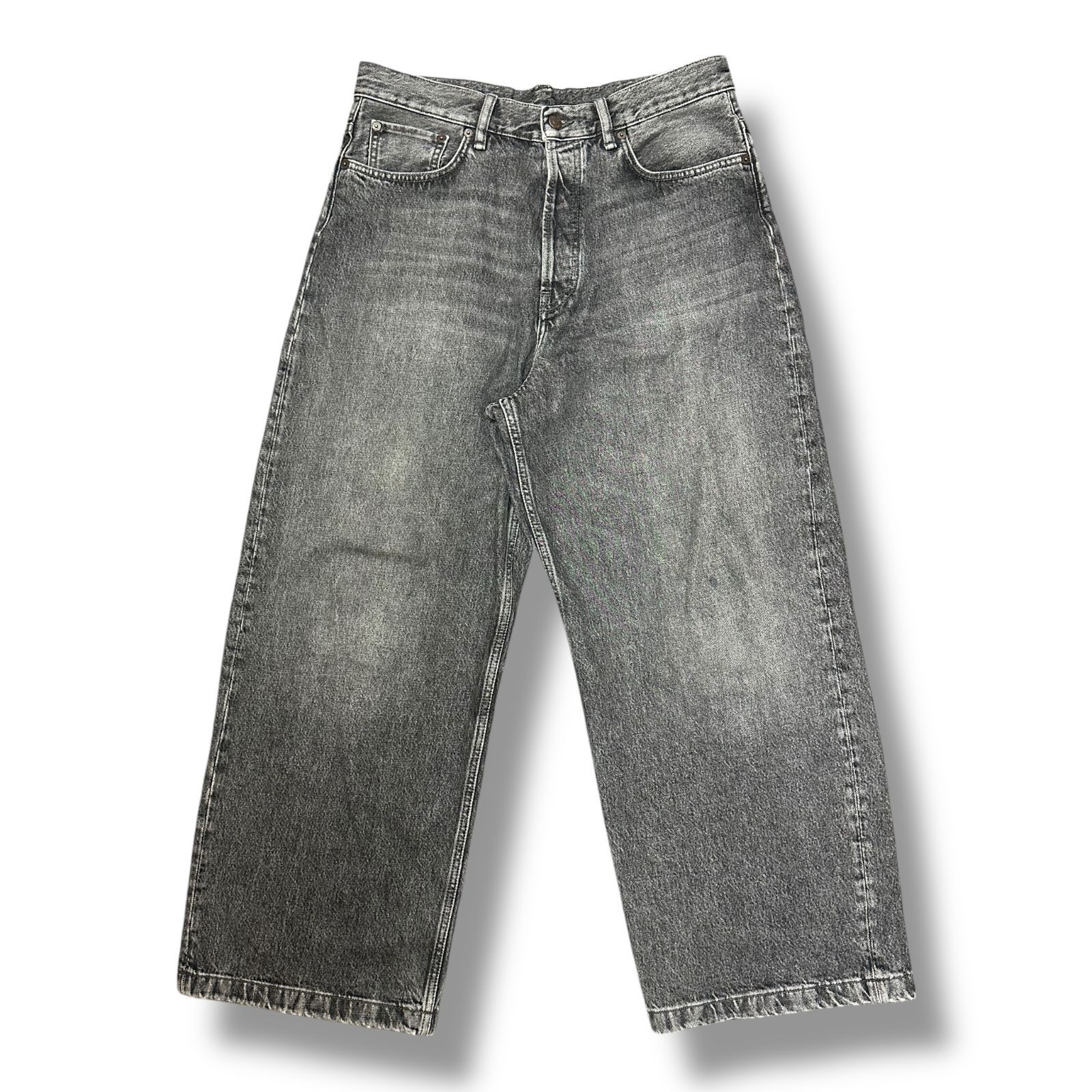 Acne Studios 1989 ルーズフィットジーンズ ワイドデニムパンツ Acne Studios 1989 ルーズフィットジーンズ ワイドデニムパンツ