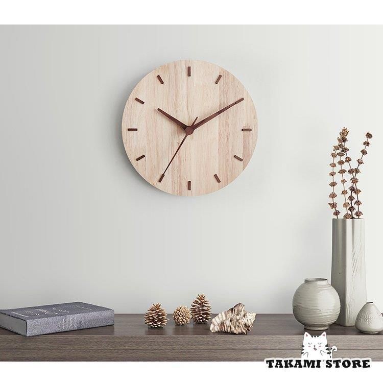 静音木製壁掛け時計 インテリア ナチュラル 北欧 インテリア 静音木製壁掛け時計 ナチュラル 北欧