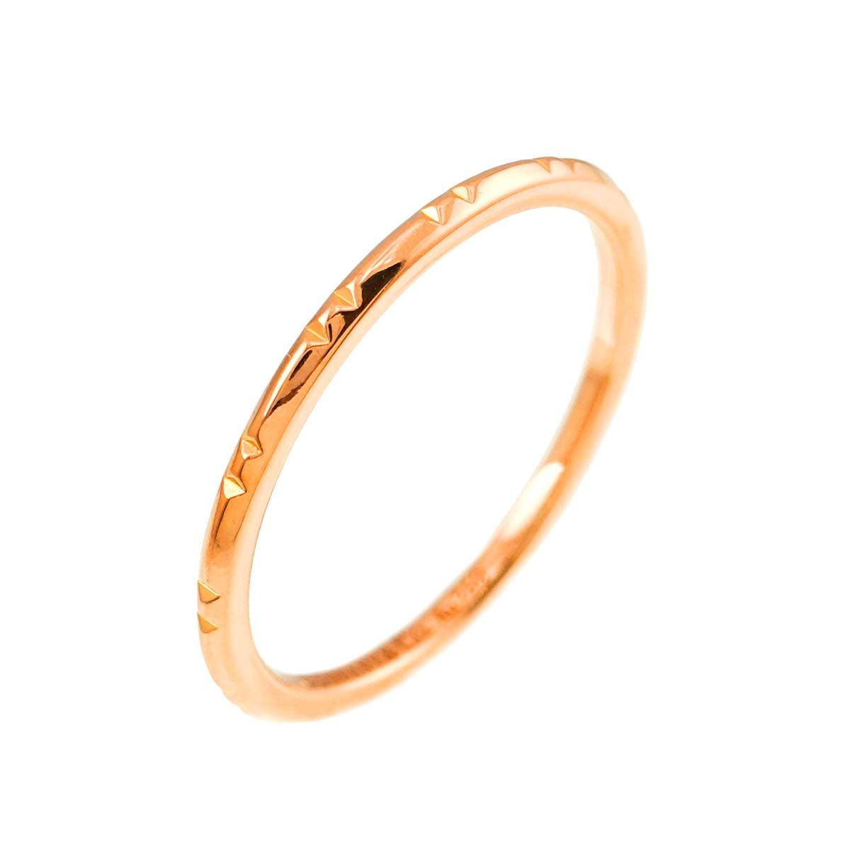 ティファニー TIFFANY&Co. トゥルー バンド 20.5号 リング K18 PG  