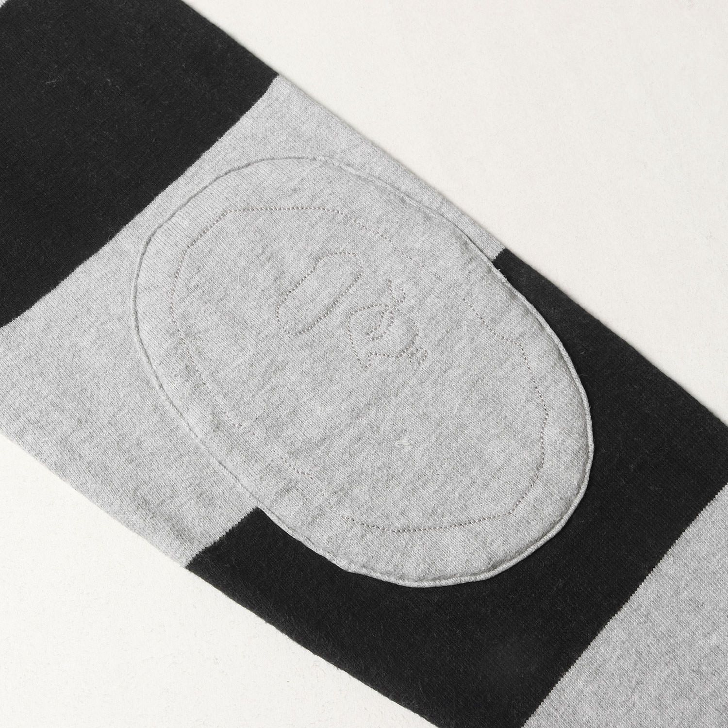 A BATHING APE ア ベイシング エイプ ラガーシャツ グレー ブラック