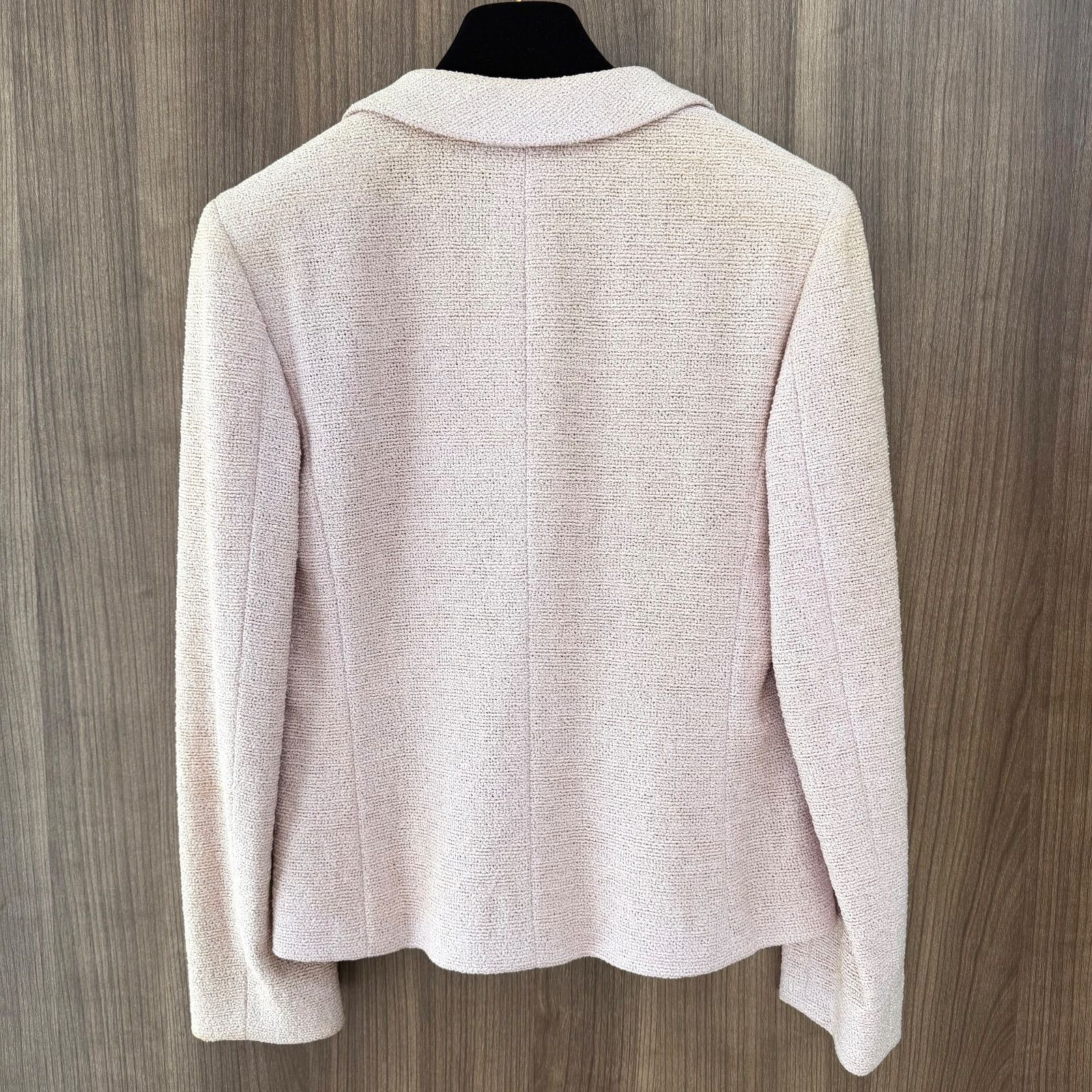 予想以上の ◎売り尽くし CHANEL シャネル ジャケット AF710 サイズ36 P15189V08599 ピンク ツイードジャケットSサイズ相当